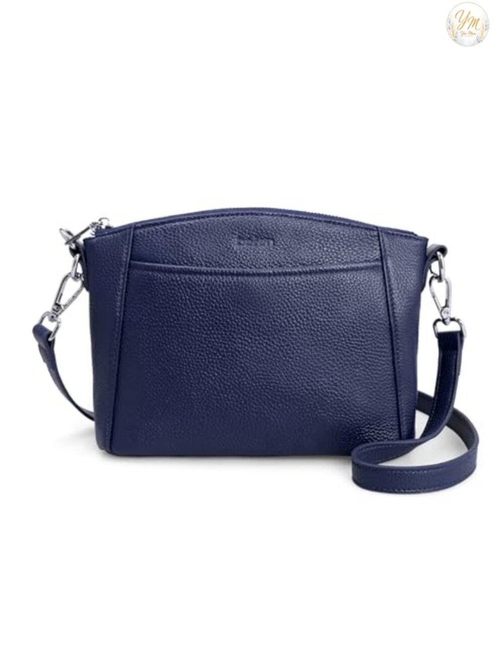 Genuine Leather Anti-Theft Small Crossbody Bag RFID Multi Pocket Travel